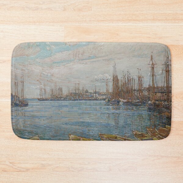 Item preview, Harbor of a Thousand Masts by Childe Hassam designed and sold by tomorrowsart.