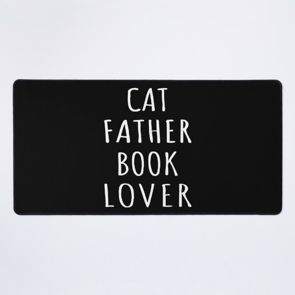 Item preview, Cat Father Book Lover I designed and sold by Lemon Pepper.