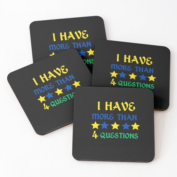 Item preview,  I Have More Than Four Questions Vintage Passover Seder designed and sold by Aleena  the princess.