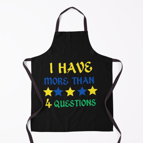 Item preview, I Have More Than Four Questions Vintage Passover Seder designed and sold by Aleena the princess.