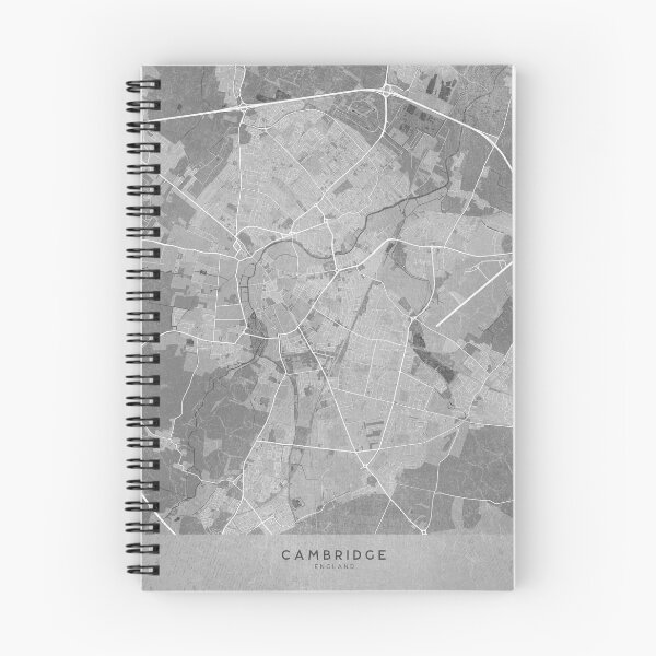 Item preview, Map of Cambridge (England) in sepia vintage style designed and sold by blursbyai.