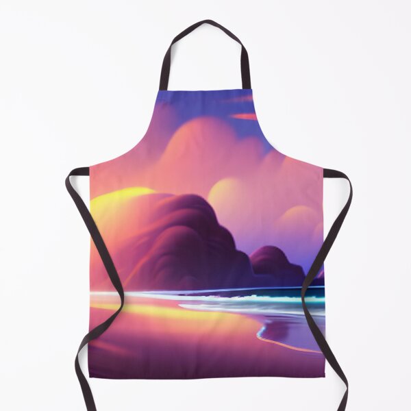 Item preview, The Pink Paradise: Beach, Sunset, Fantasy, Cartoon, and Mountain designed and sold by stylishdzign.