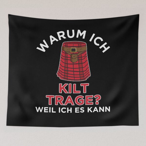 Item preview, Warum Ich Kilt Trage? Schotte Geschenk Schottland  designed and sold by Lenny Stahl.