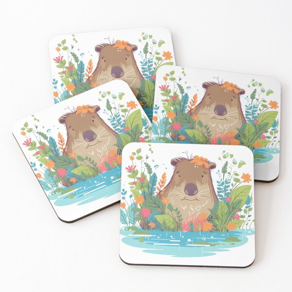 Item preview, Bathing Capybara designed and sold by HVIUXLEE.