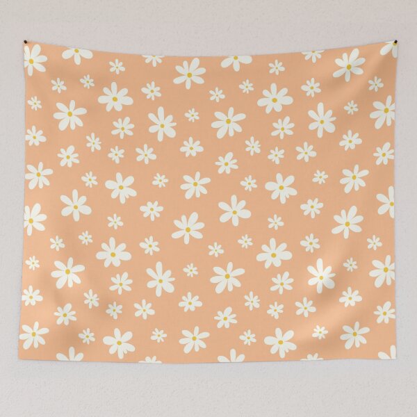 Item preview, White Chamomiles Pink Background Floral Pattern designed and sold by CaseMarket.