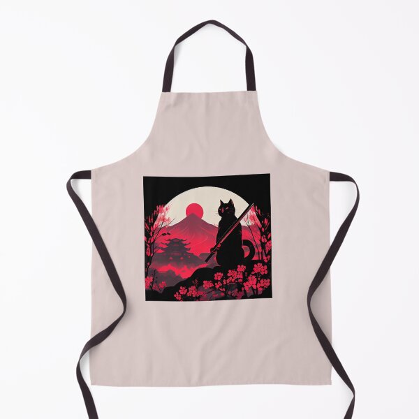Item preview, Japanese Samurai Cat designed and sold by FantasySoul.