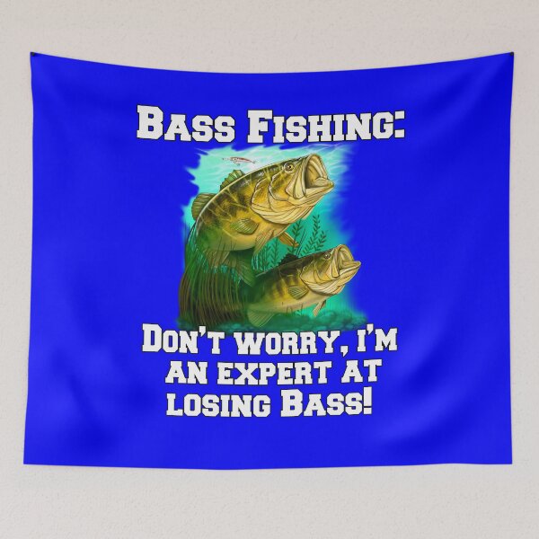 Item preview, Bass Fishing: Don't Worry, I'm An Expert, At Losing Bass designed and sold by fantasticdesign.