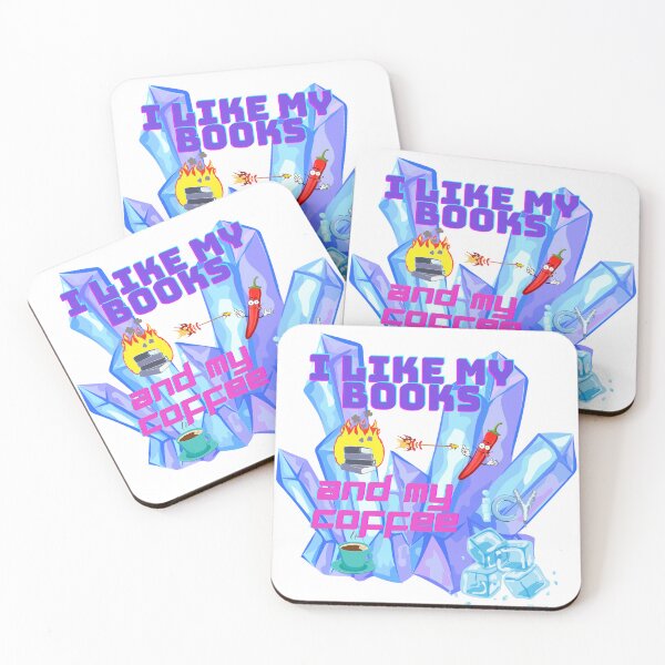 Item preview, Me gustan mis libros picantes y mi café helado designed and sold by MeeksPrinTing.