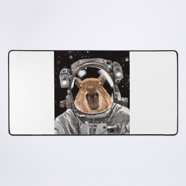 Item preview, Astronaut Capybara Selfie designed and sold by bignosework.