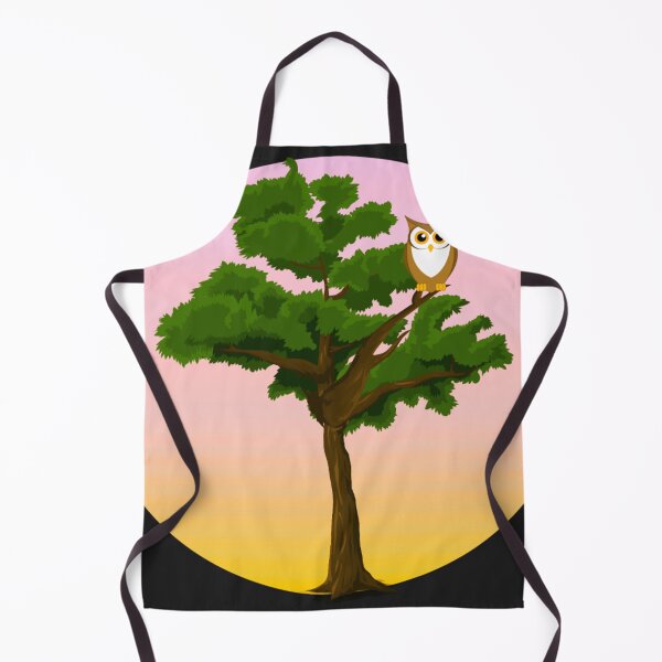Item preview, "Midnight Watch: A Majestic Tree Owl Perched Amongst the Branches" designed and sold by MakKhan1.