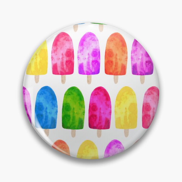 Item preview, Colourful Popsicle Ice Lolly Summer pattern designed and sold by ZoeChapman.
