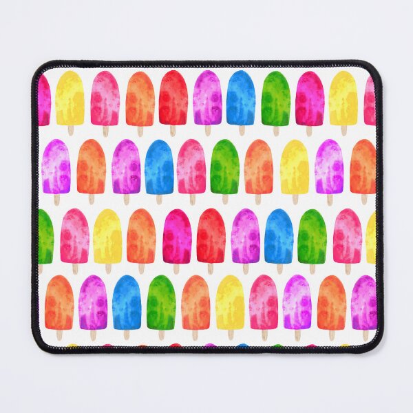 Item preview, Colourful Popsicle Ice Lolly Summer pattern designed and sold by ZoeChapman.