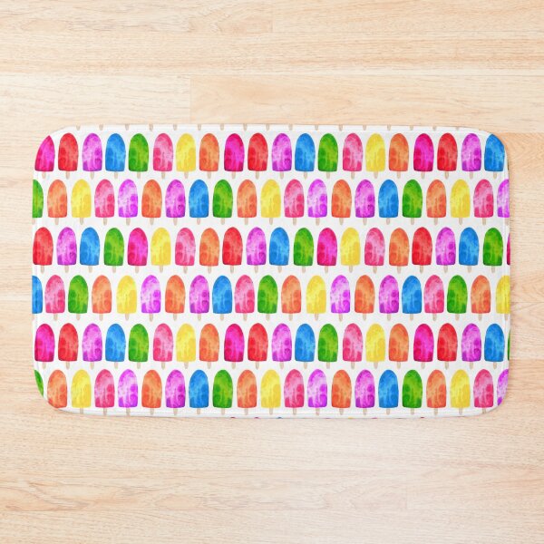 Item preview, Colourful Popsicle Ice Lolly Summer pattern designed and sold by ZoeChapman.