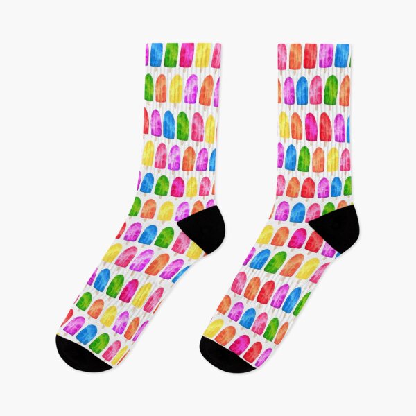 Item preview, Colourful Popsicle Ice Lolly Summer pattern designed and sold by ZoeChapman.