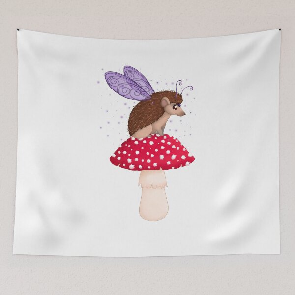 Item preview, Fairy Hedgehog  designed and sold by BittyKittyNeko.