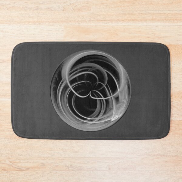 Item preview, Black and white fractal lines design designed and sold by KRFNatureGifts.