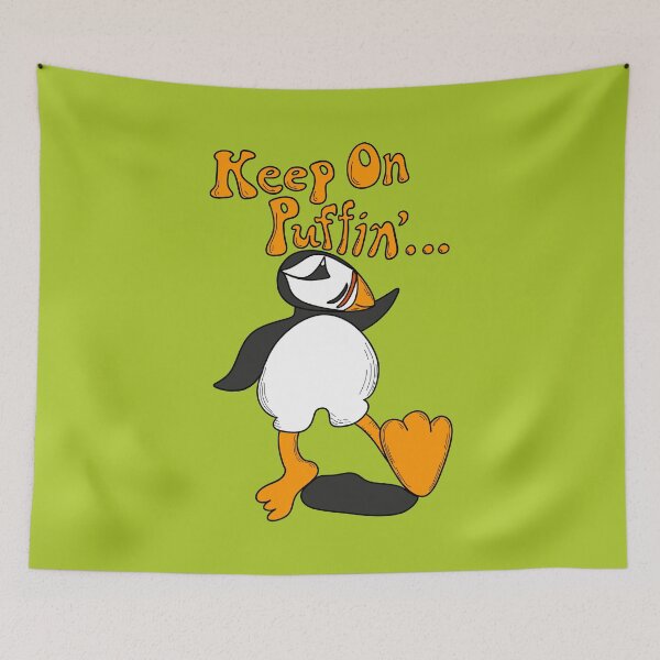 Item preview, Keep on Puffin designed and sold by awkwarddesignco.