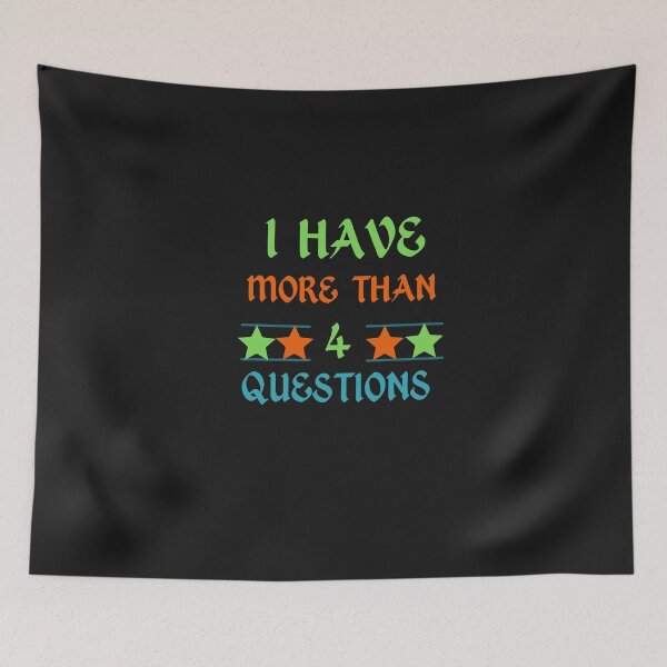 Item preview,  I Have More Than Four Questions Vintage Passover Seder designed and sold by Aleena  the princess.