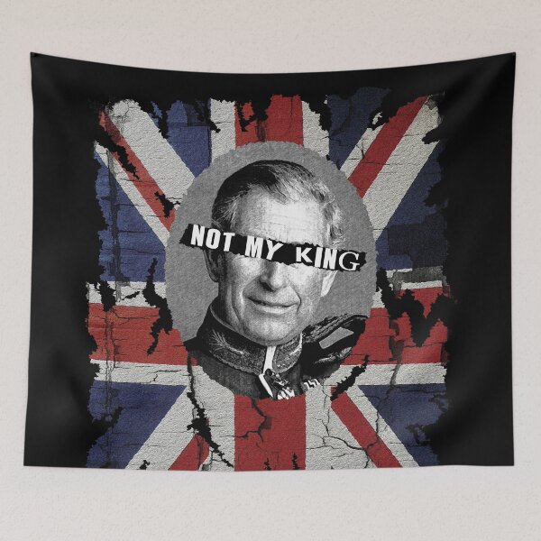Item preview, NOT MY KING designed and sold by Paparaw.