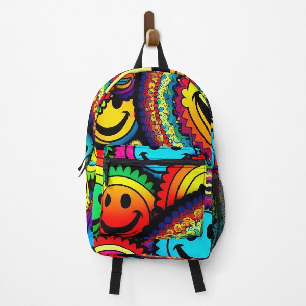 Item preview, "Psychedelic Smiles: Trippy and Colorful Smiley Face Designs for the Free Spirit designed and sold by James Vernon.