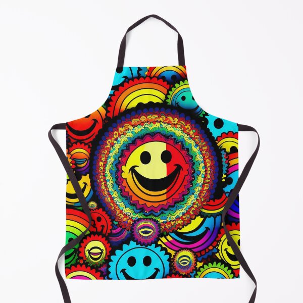 Item preview, "Psychedelic Smiles: Trippy and Colorful Smiley Face Designs for the Free Spirit designed and sold by James Vernon.