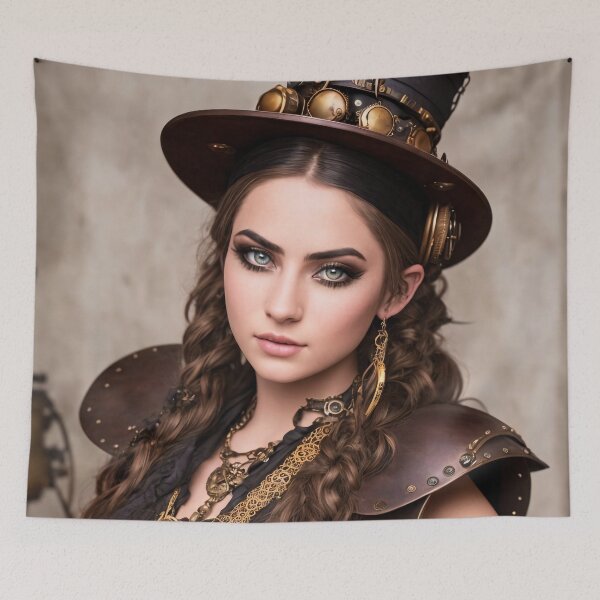 Item preview, The Steampunk Lifestyle: Portraits of Steampunk Girls designed and sold by ArtCreator2023.