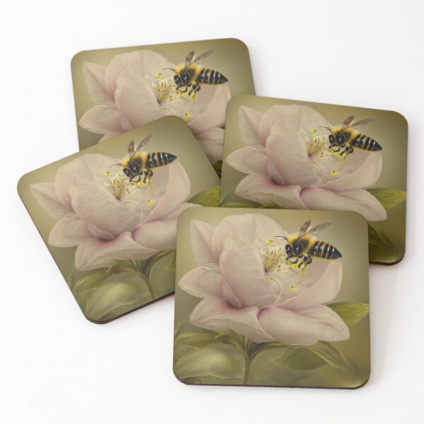Item preview, bee art designed and sold by M-Lin.