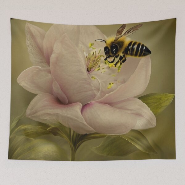 Item preview, bee art designed and sold by M-Lin.
