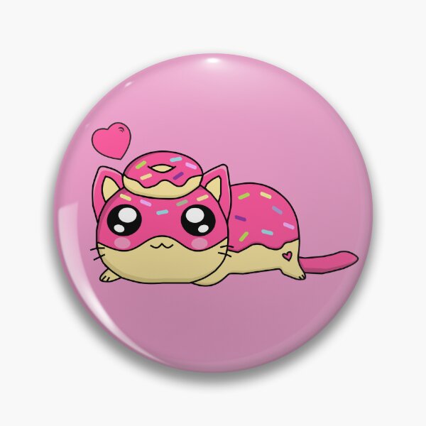 Item preview, Sweet donut cat ,Donut Cat, Kawaii Donut Cat designed and sold by Surprise Box ⭐⭐⭐⭐⭐.