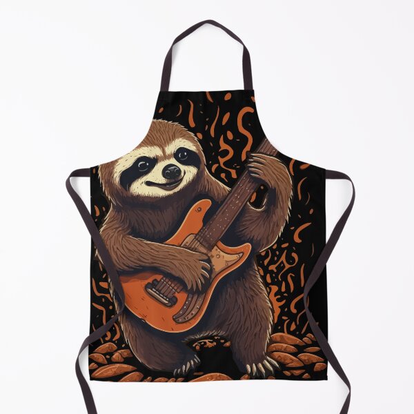 Item preview, Sloth Play Guitar designed and sold by Africanob.