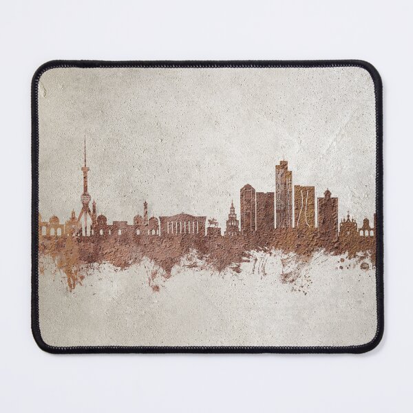 Item preview, Tashkent Uzbekistan Skyline designed and sold by ArtPrints.