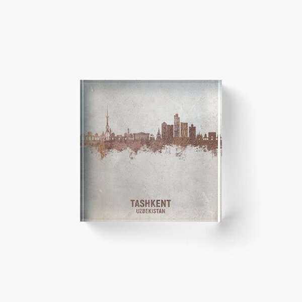 Item preview, Tashkent Uzbekistan Skyline designed and sold by ArtPrints.