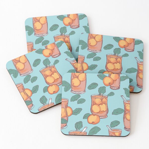 Item preview, Peach and iced tea designed and sold by PovikArt.