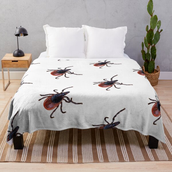 Item preview, Female Black-legged Tick on White designed and sold by ScienceSource.