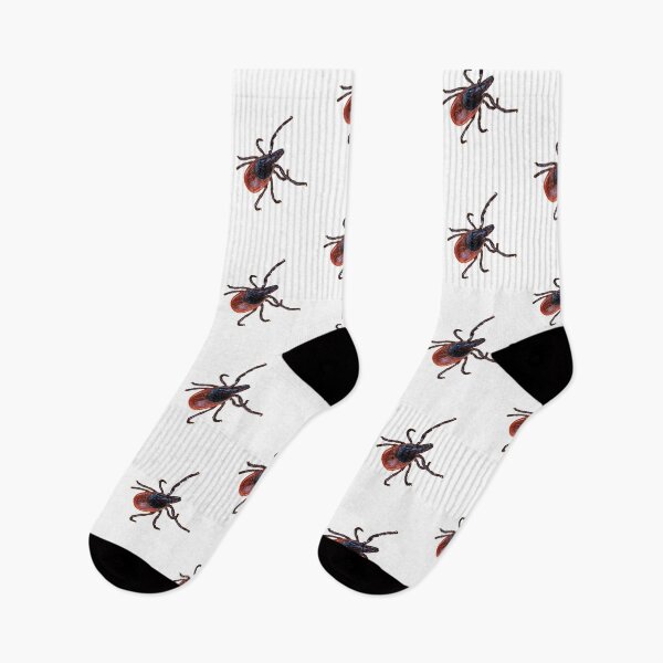 Item preview, Female Black-legged Tick on White designed and sold by ScienceSource.