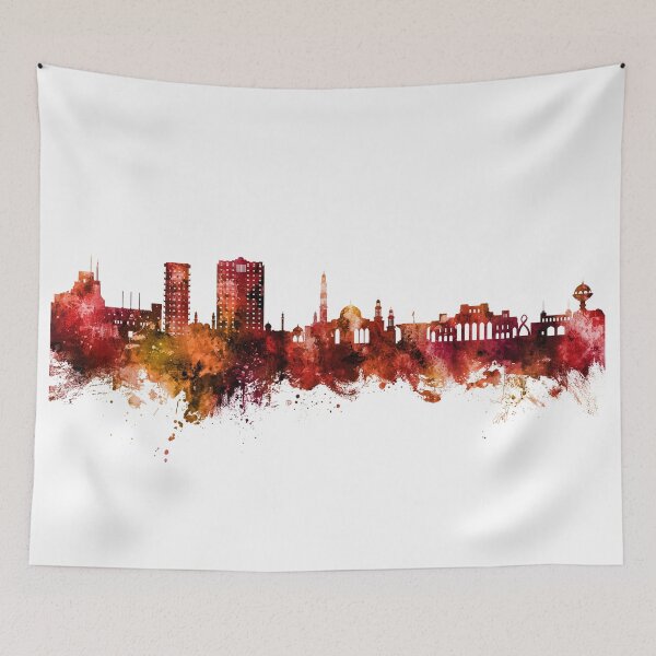 Item preview, Muscat Oman Skyline designed and sold by ArtPrints.