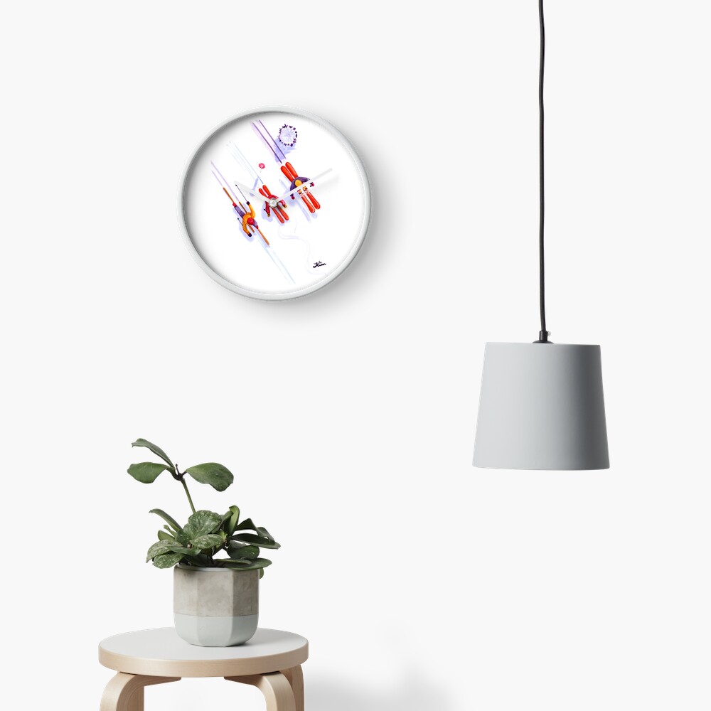 Item preview, Clock designed and sold by InspirebyKim.