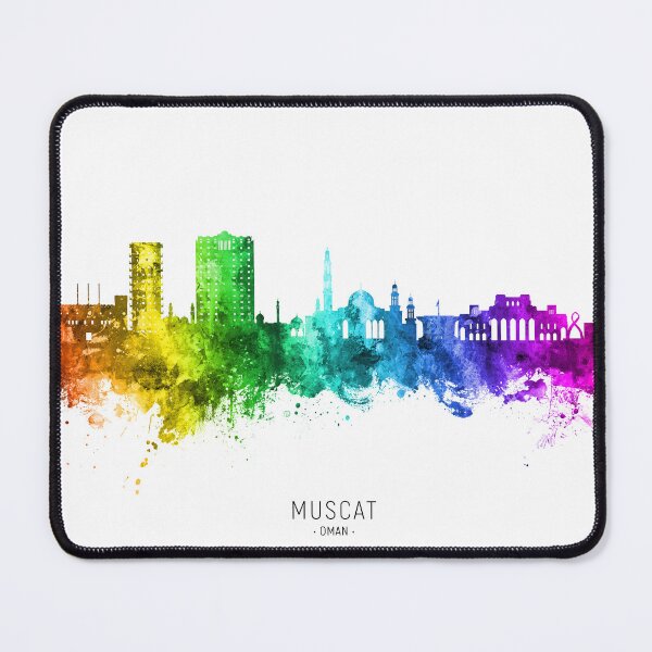 Item preview, Muscat Oman Skyline designed and sold by ArtPrints.