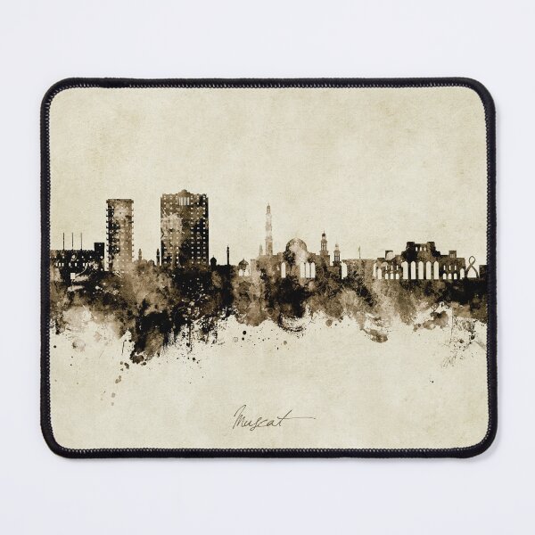 Item preview, Muscat Oman Skyline designed and sold by ArtPrints.
