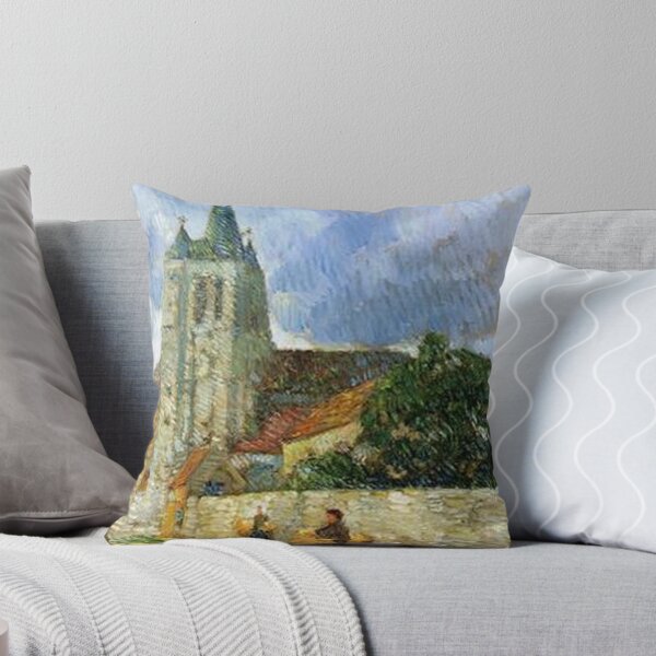 Item preview, Village Scene by Childe Hassam designed and sold by tomorrowsart.