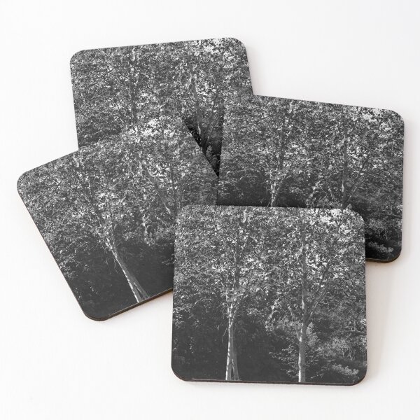 Item preview, Trees in the park black and white vertical designed and sold by eddiebarronshop.