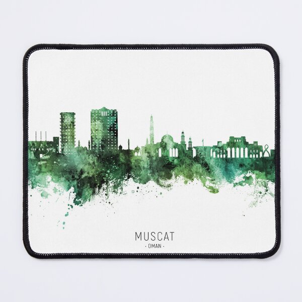 Item preview, Muscat Oman Skyline designed and sold by ArtPrints.