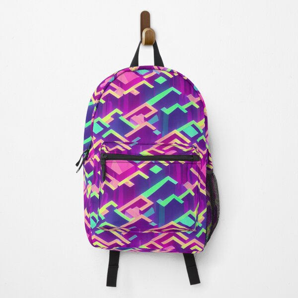Item preview,  Retro colourfull  izometric geometric pattern designed and sold by SJG-digital.