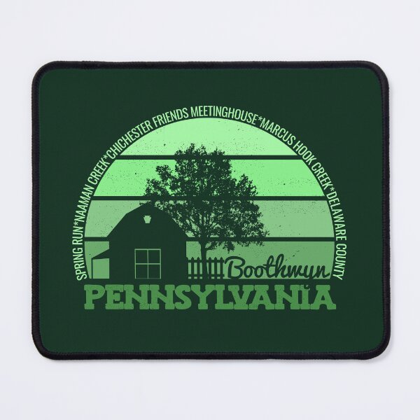 Item preview, Boothwyn Pennsylvania Sunset Retro Vintage Local Pride Logo designed and sold by CRHPOD20.