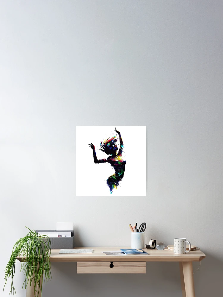 Thumbnail 2 of 3, Poster, Dancer designed and sold by RaspberriStudio.