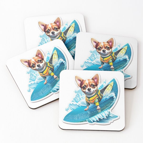 Item preview, Chi the surfing Chihuahua 4 designed and sold by Dpe1974.