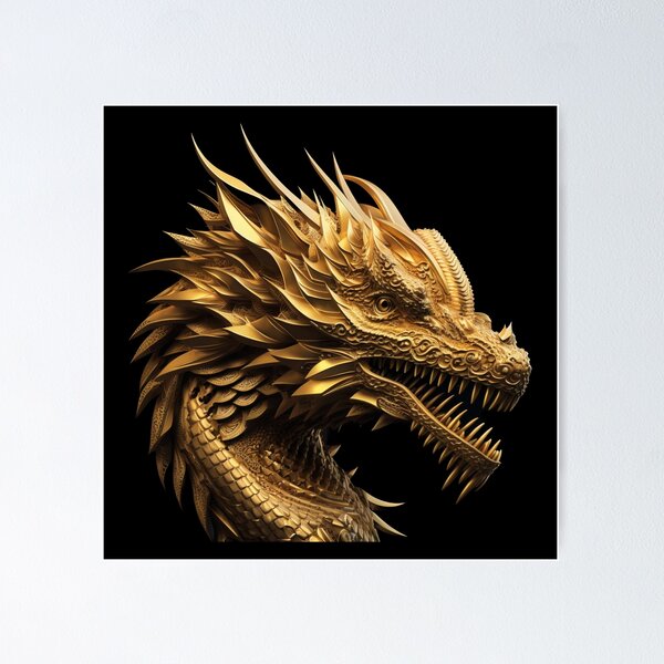 Item preview, Gold Dragon designed and sold by MxA19.