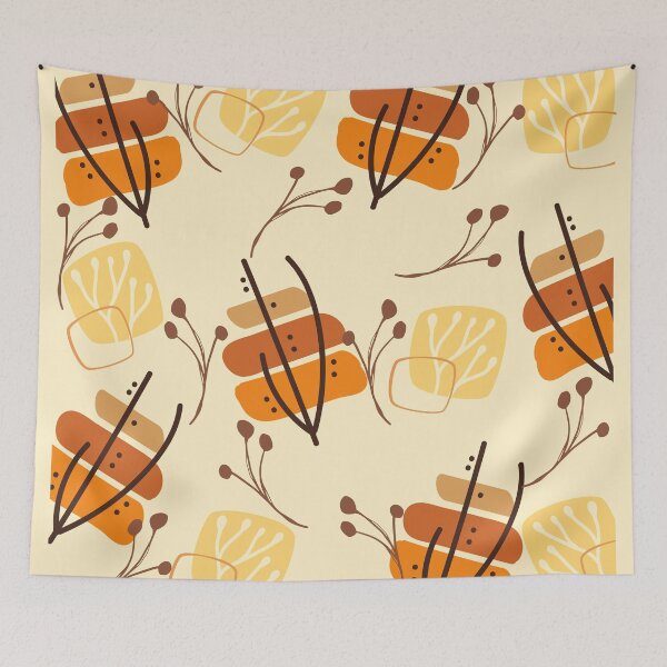 Artikelvorschau, Retro mid-century modern style duvet cover entworfen und verkauft von EmpiredesignCA.