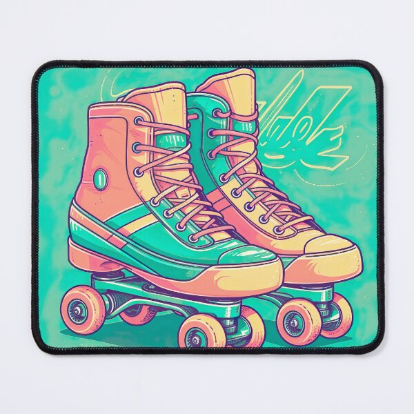 Item preview, Retro roller skates designed and sold by Hibiskusmond.