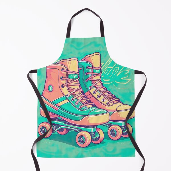 Item preview, Retro roller skates designed and sold by Hibiskusmond.